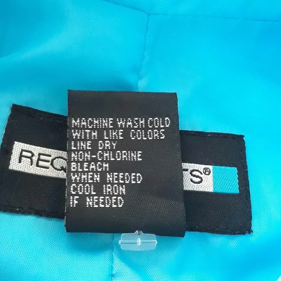 Requirements Tiffany Blue Quilted Snap Button Down Jacket Size XL - Picture 10 of 10